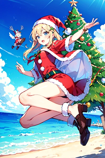 夏でもクリスマス！