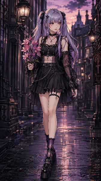 キョウチクトウとしおんちゃん💜