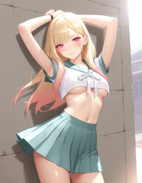 【その着せ替え人形は恋をする】喜多川海夢ちゃんセーラー服