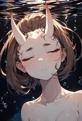 水の中