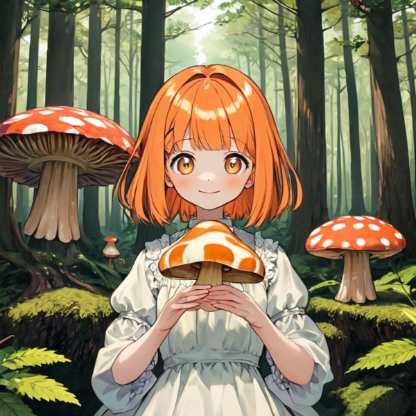 きのこ狩り～♪