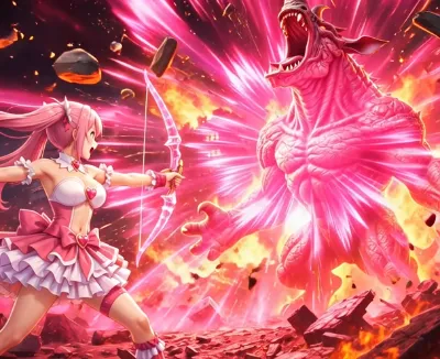 【動画】魔法少女アドレセント・ピーチ「ハートフル・アロー」