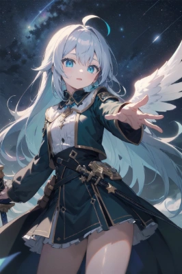 星天に舞う白翼
