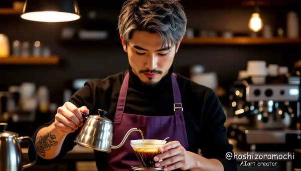 クールなショートカット男性店員の静寂 - The silence of a cool, short-haired male shop assistant