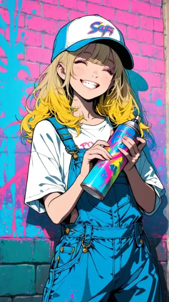 笑顔でごまかすイタズラ娘