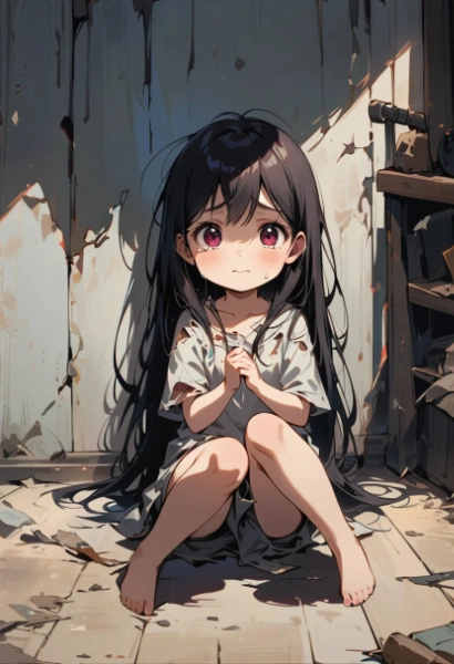 囚われた少女…