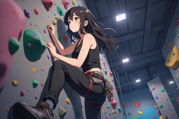 頂点への一歩：少女の挑戦