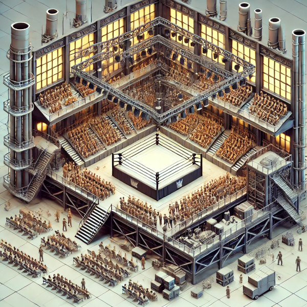 Paranormal Rings パラノーマルリングス　AIバトルモード紹介マッチ