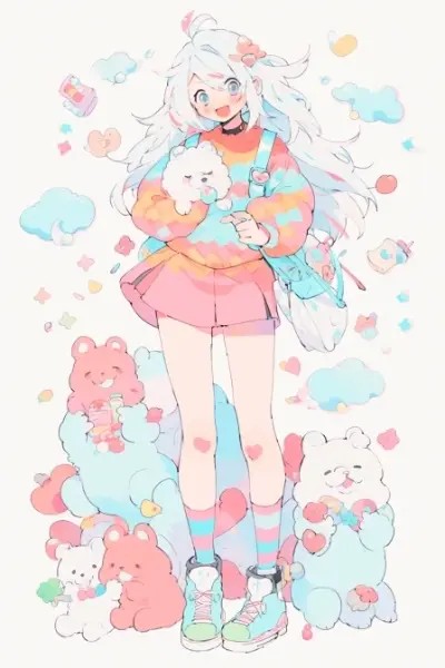 marshmallow pop girl 02