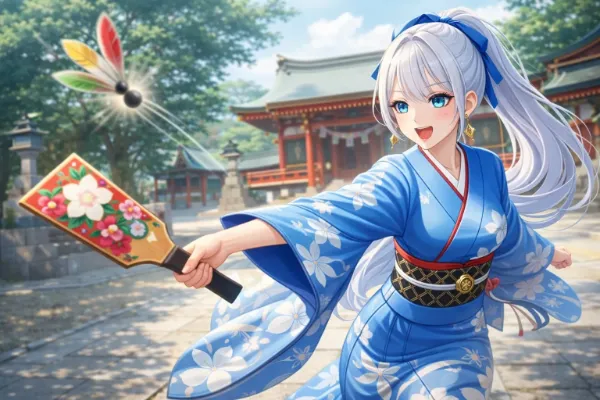 閃光のミラージュ　番外編【新春・羽根つき覚醒】