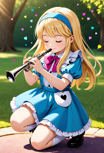 Clarinet with Alice