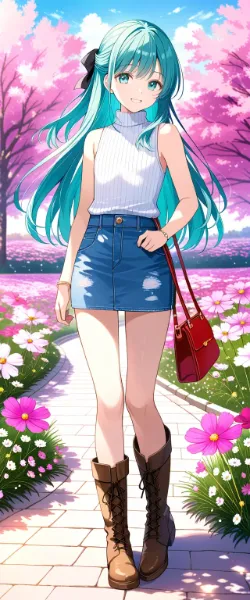 常磐アクア（お題：コスモス）