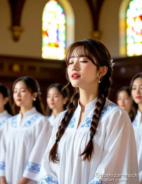 天使の輪唱 — 合唱で歌う女性 / Chorus of Angels — Women singing in chorus