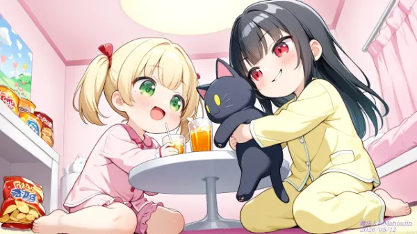パジャマパーティー！