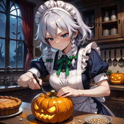 カボチャが固い！