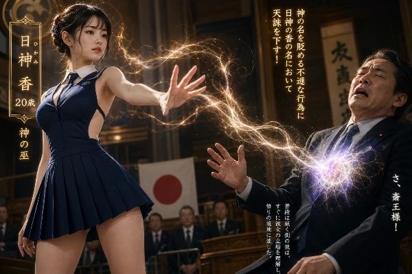 日神の香の名において天誅を下す