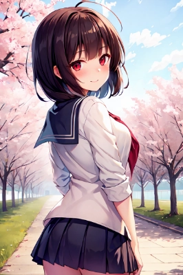 見返り美少女！