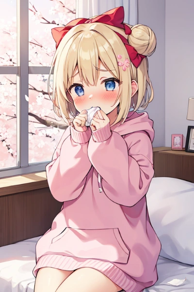 桜の時期はいろいろと・・・へっくしゅん