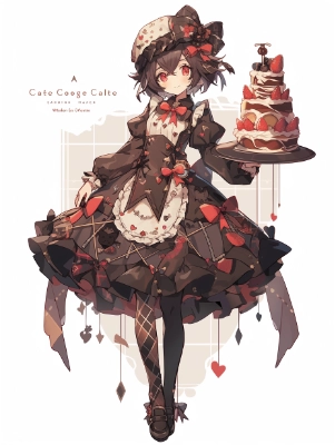 ケーキのドレス🎂