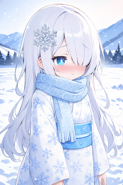 照れ屋の雪女さん