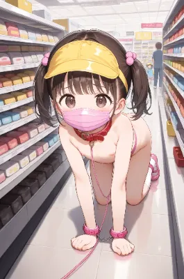 奴隷犬の散歩のお時間