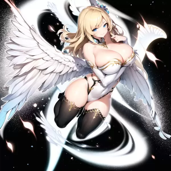 天使様を見てイケナイこと考えちゃだめよ♥