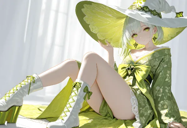 わそうのまじょ：きみどり