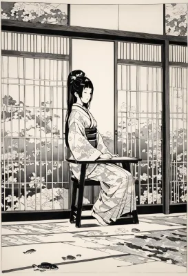 窓辺の静かな想い