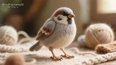 🌈虹色の夢を紡ぐフェルトの温もり