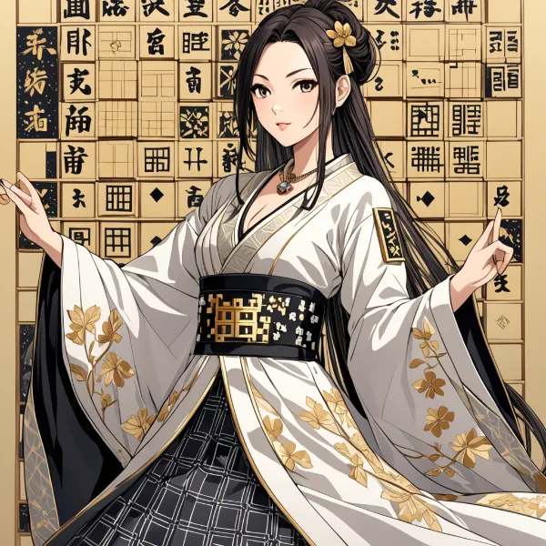 優雅なる麻雀の姫(微妙に変化)