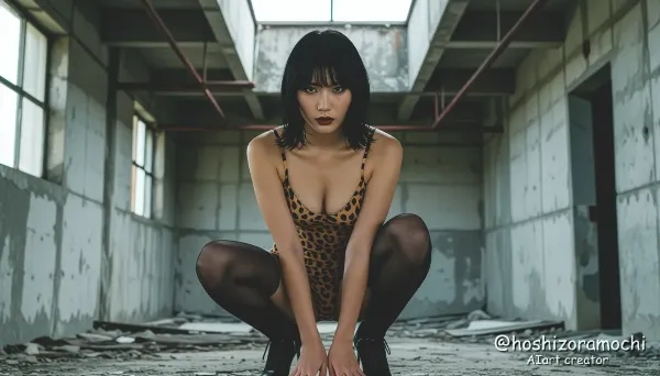 都会のジャングル、脚に宿る野生 - Urban jungle, wildness in your legs