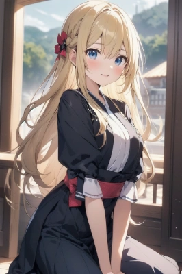 金髪の美少女