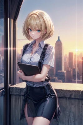 Woman in New York