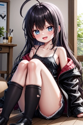 黒髪ロリ