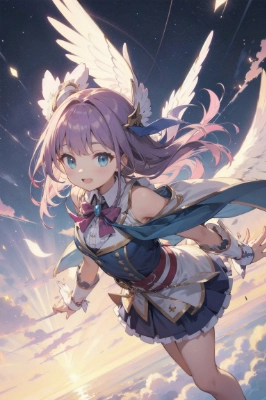 魔法少女、空を飛ぶ