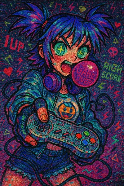 ネオンガムのゲーマー少女の逆襲