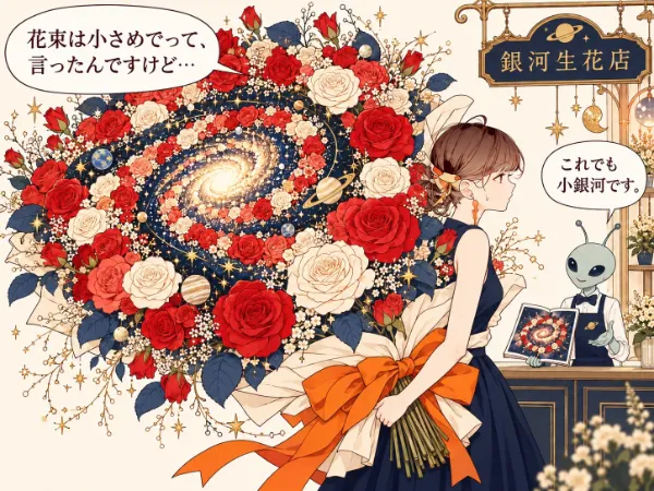 銀河級の小さめ花束（GPT-6 Astra軽）