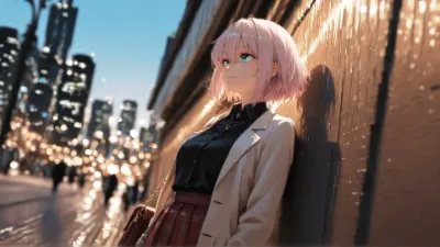 街の灯りが星になる前に