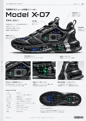 ハイテクスニーカー