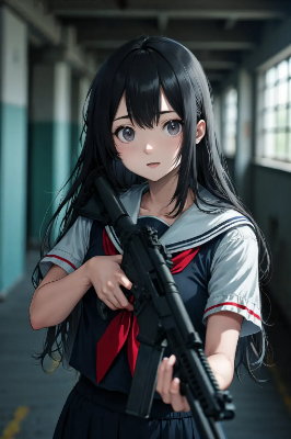 セーラー服と突撃銃