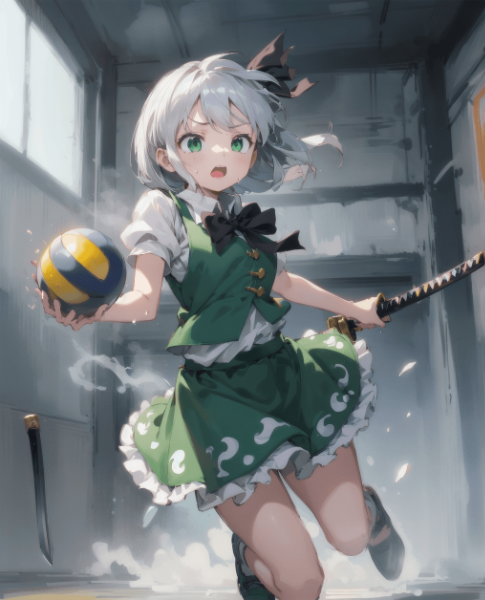 妖夢ちゃんとドッジボール！