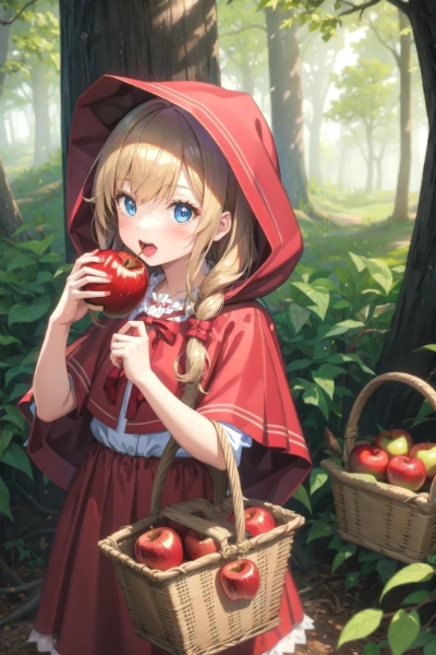 つまみ食いの赤ずきん