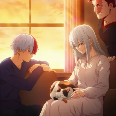 プロヒーローショートと母