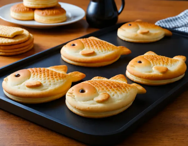 たいやき（？）黄金魚たちの甘いティーパーティー