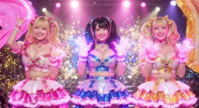 魔法少女　ポロリ