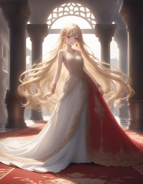 黒髪＆ブロンド・ドレスアップしてみた