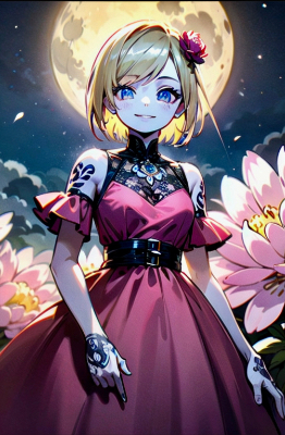 私は、ダークミリー。魔法少女Aを倒す