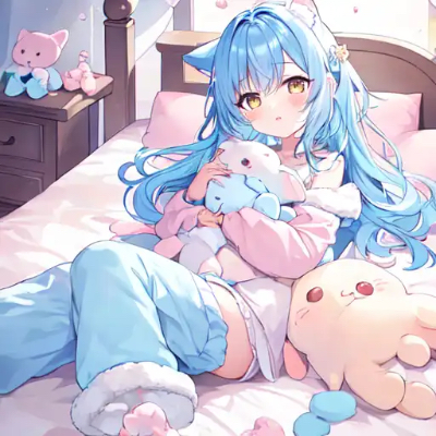 眠そうな女の子