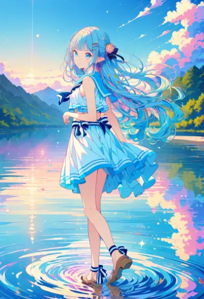 君が立つ、夢の水際