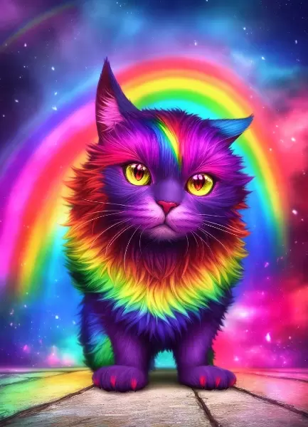 ゲーミングカラーキャット